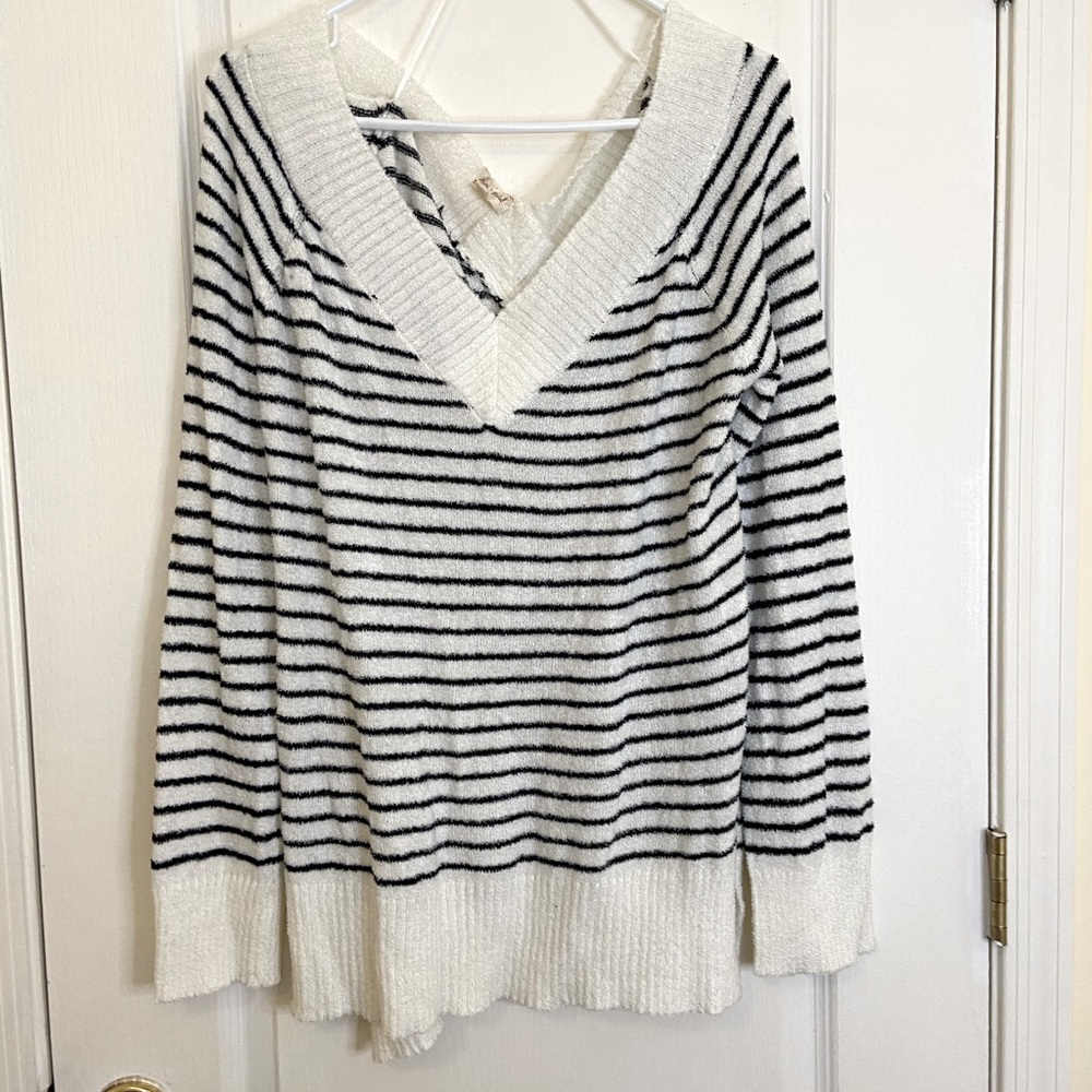 Striped sweater top